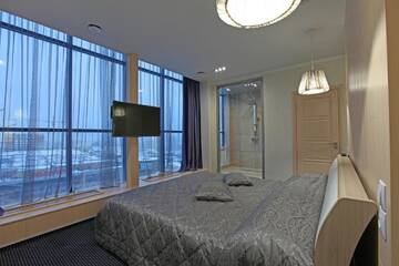 Номер Делюкс с кроватью размера «queen-size» в Гостинице Иремель